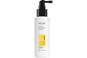 Nioxin System 1 Scalp Care + Hair Thickening Leave-In Treatment | For Natural Hair with Light Thinning | Strengthen Against Damage & Breakage with Niacinamide & Biotin