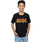 Amazon.com: AC/DC Boys Red Logo T-Shirt 9-11 Years Black: Clothing ...