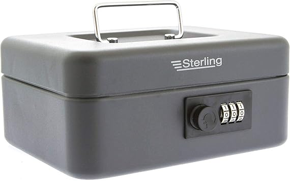 Sterling Locks - Caja de caudales cifrada (20 cm) [Importado de Reino Unido]: Amazon.es: Coche y moto
