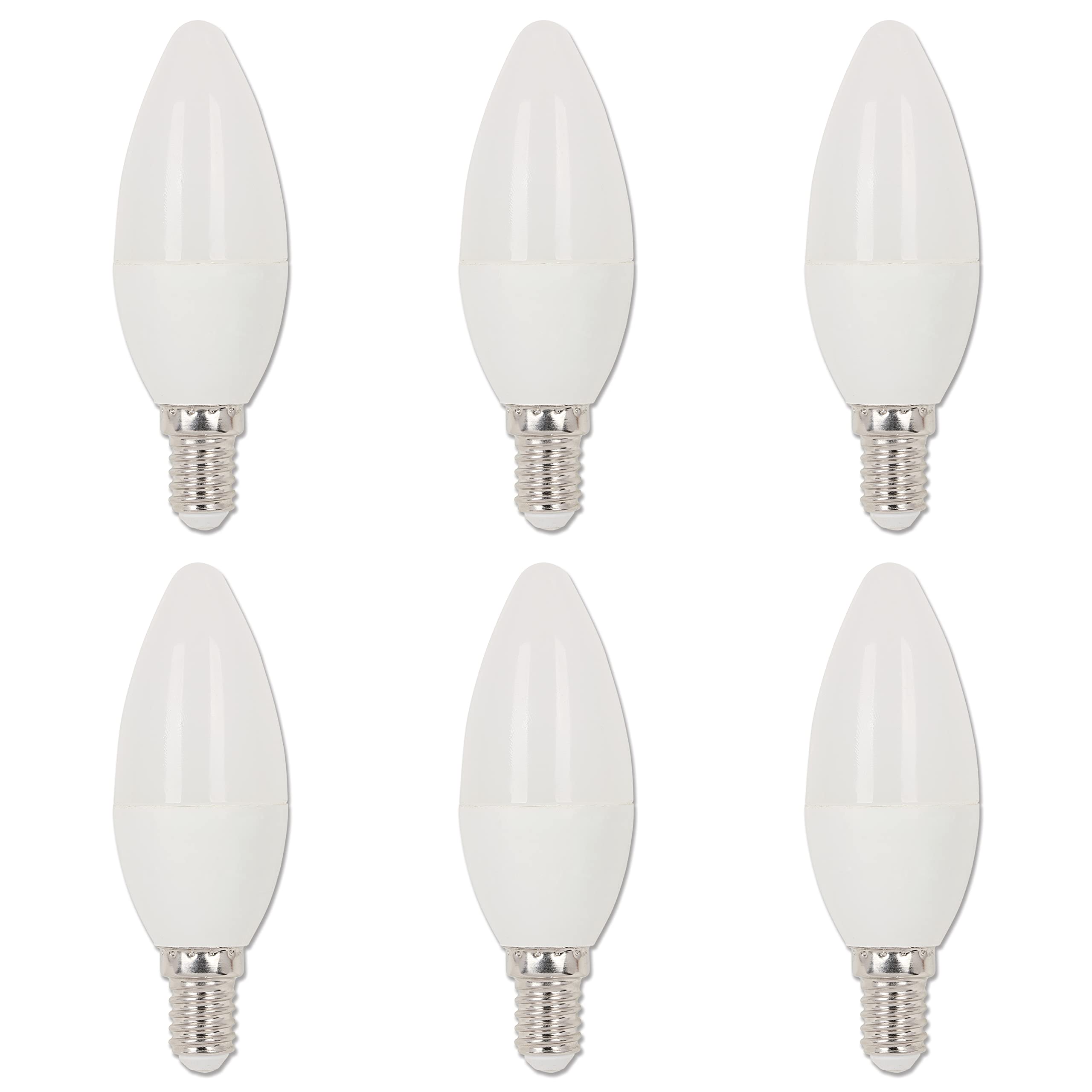 Westinghouse Lighting 4713020 5 Watt (40 Watt Equivalent) B35 Dimmable Warm White LED Light Bulb, E14 Base, 6 Pack