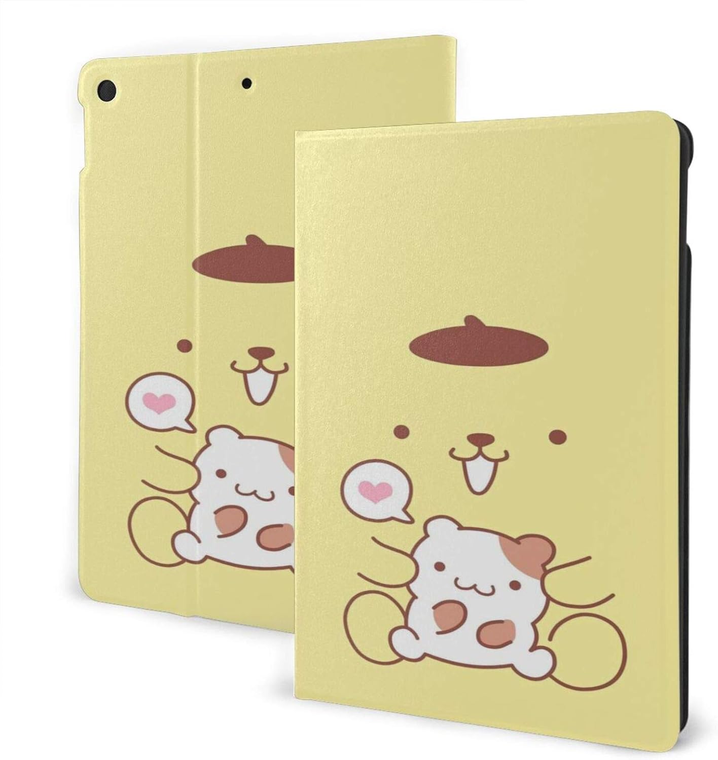 Amazon タブレットケース ポムポムプリン 新型ipad 7 ８ １０ ５inch Proケース対応 １０ ２インチ 第7世代 第８世代 かわいい 薄型 全面保護型 オートスリープ アニメ キャラクター グッズ Ipad 17 19 Biseta タブレットケース 通販