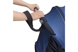 MDGBGM Baby Stroller Straps | Leash Hands Free Safety Wrist Strap for Pram Wheelchair Security, Leash Soft and Comfortable Fabric, Safety precautions for Strollers