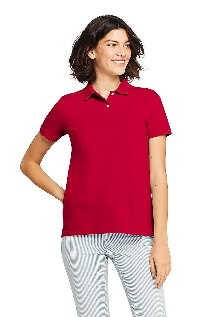 Lands End Womens Petite Mesh Cotton 