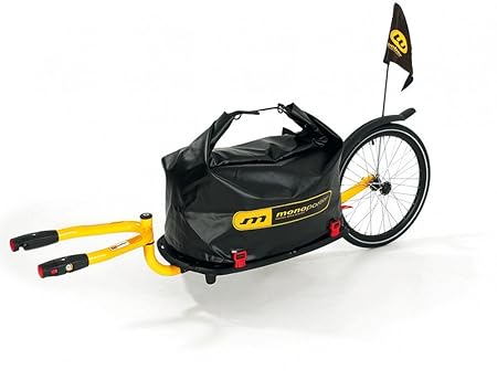 Transportanhänger Weber Monoporter gelb 24-28 Zoll