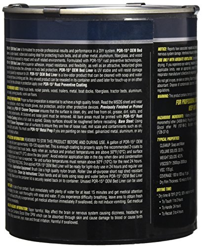 POR-15 49704 OEM Bed Liner - 1 quart