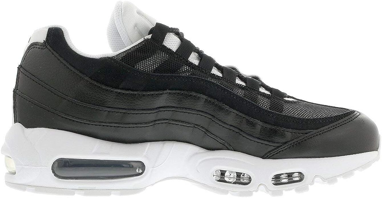 nike air max 95 black white