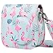 SAIKA Protective & Portable Case Compatible with Mini 11/9 / 8/8+ Instant Camera -Flamingo