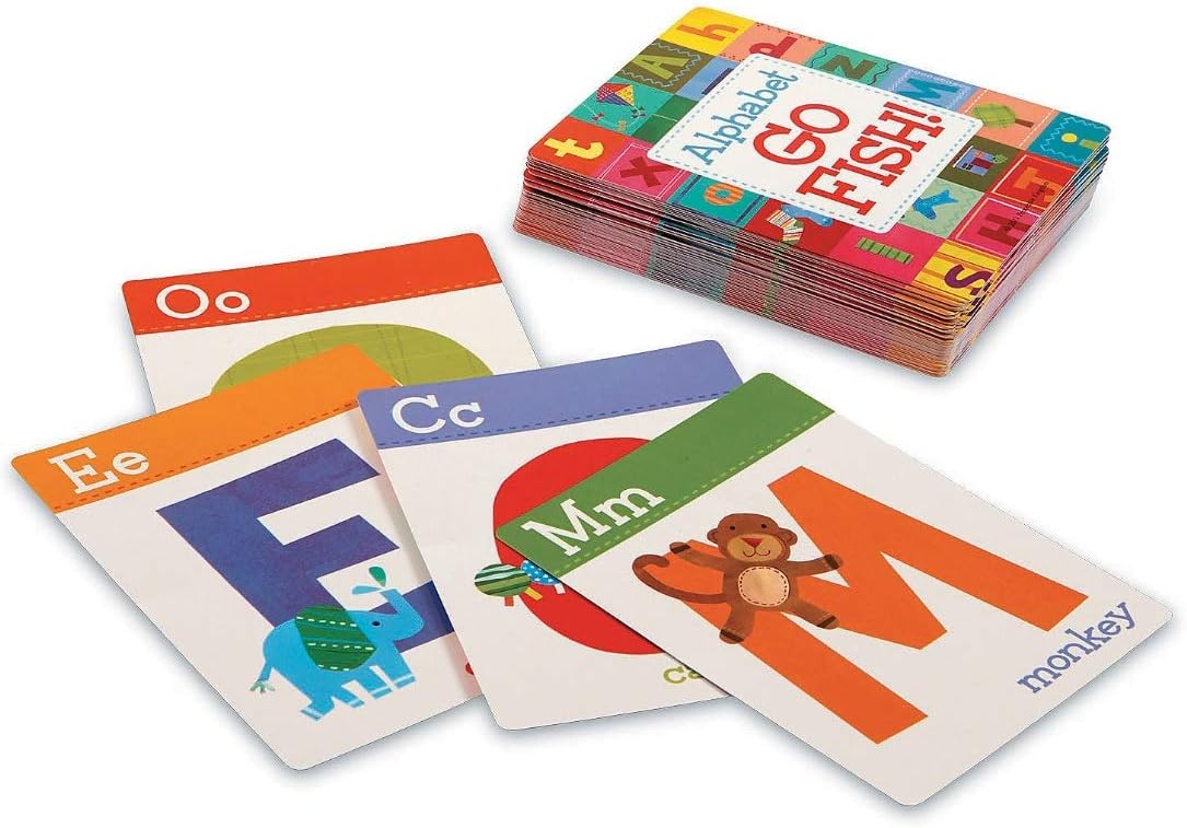 Peaceable Kingdom Alphabet Games – Alphabet Go Fish – BigaMart