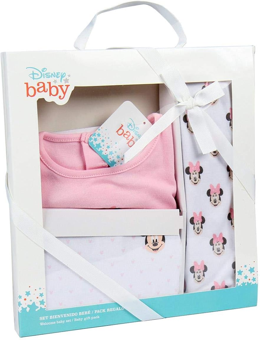 1 A 3 Mois Bebe Garcon Minnie Mouse Coffret Cadeau Rose Ensembles Bebe Fille 0 24m Dwteam In