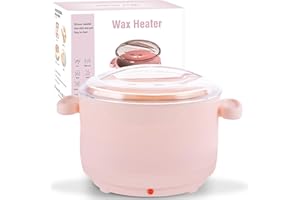 PURPLESKY Wax Melter for Hair Removal, 16.9oz Portable Warmer, Mini Electric Heater Machine for Hard and Soft Wax Beads, Fast Heating for Home Gentle, Salon Wax Warmer for Leg Waxing, Body, Bikini, Eyebrow