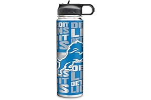 Rico Industries NFL Football Stainless Steel Tumbler with Lid - Great For Coffee, Tea, Water or Cocktails