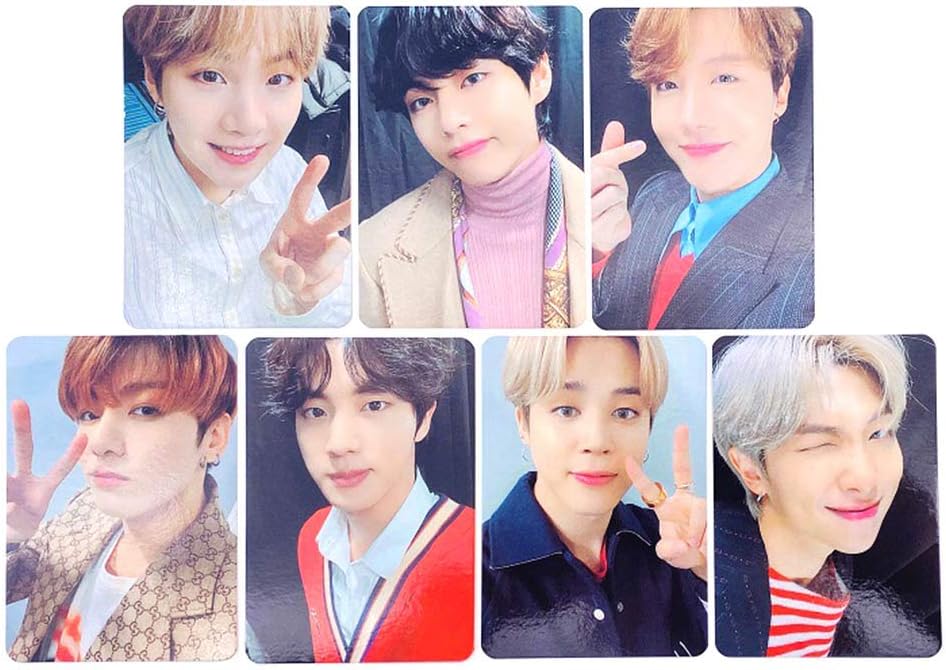 Tiyila Kpop BTS Bangtan Boys Love Yourself Tear Album Photo Card Cards Self Made LOMO Card Photocard