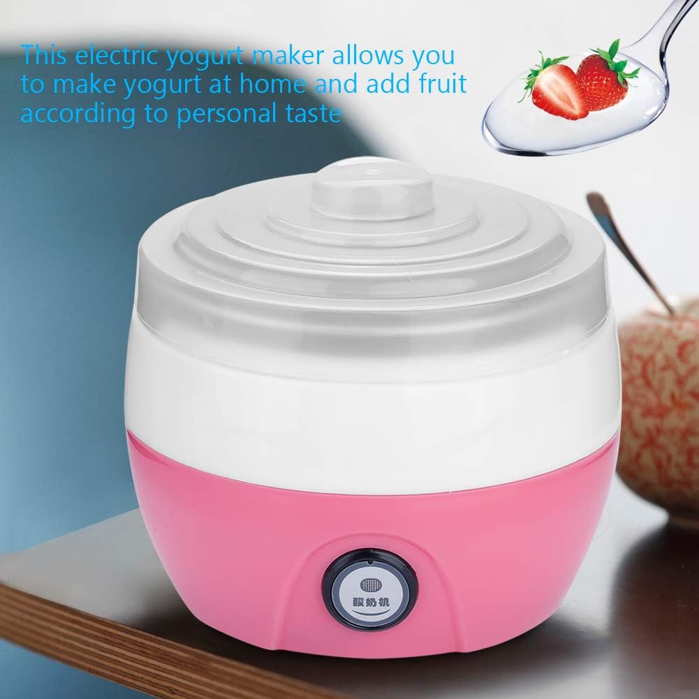 Household Yogurt Maker Machine, Yogurt Maker, for Kitchen Home(Pink): Kitchen & Dining