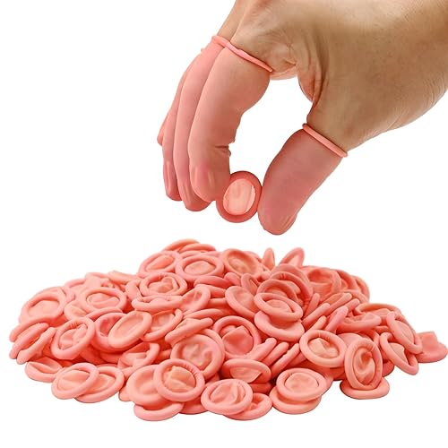Finger Cots Disposable Latex Finger Protectors Finger Condom 100g