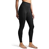 Colorfulkoala Women's Dreamlux High-Waisted No Front Seam Yoga Leggings with Pockets