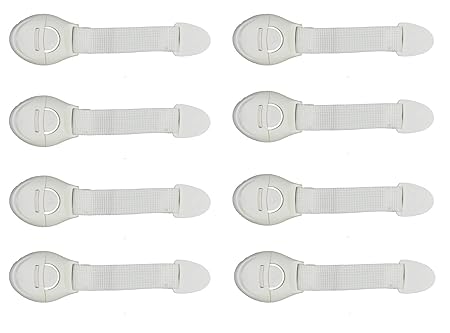 Lifestyle-You Child Baby Toddler Infant Safety Lock(8 Pcs) for Drawer Fridge Cabinet etc
