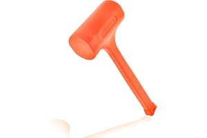 ABN Dead Blow Hammer, 4 lb Pound – Unicast Mallet with Non-Marring Rubber Coating