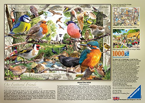 Ravensburger Puzzle 1000 Teile - Our Feathered Friends 1000p – Bild 4