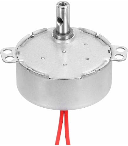Moteur Réducteur JS-50 12V DC 2 RPM CW/CCW - Moteur Lent Ultra Puissant 9 Kg.cm Couple, Idéal Automatisme, Présentoirs, DIY & Projets Mécaniques