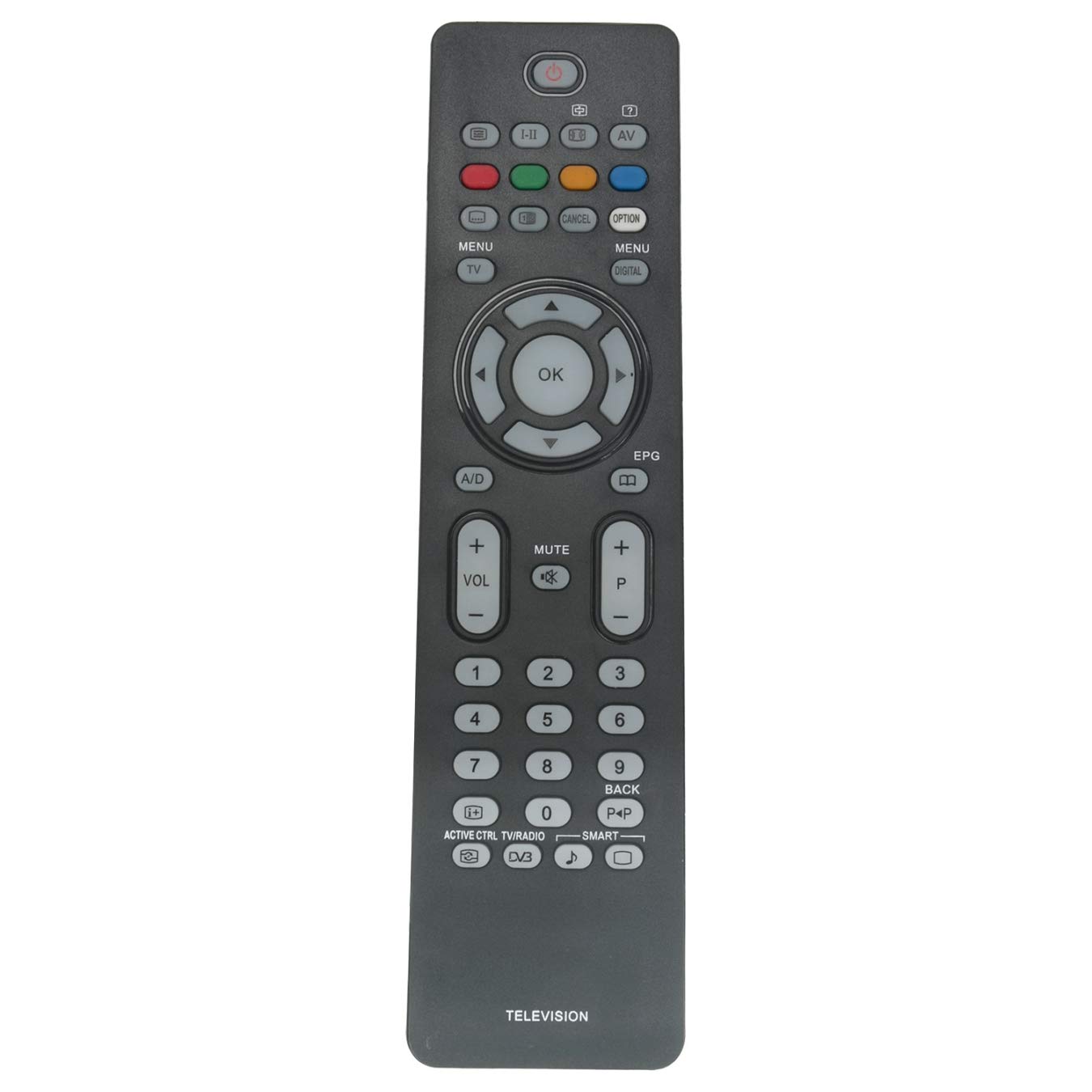 VINABTY RC2034301-01 Replacement Remote Control Fit for Philips TV 42PFL7662D 42PFL3522D/12 37PFL7662D/05 37PFL5552D/05 37PFL5522D