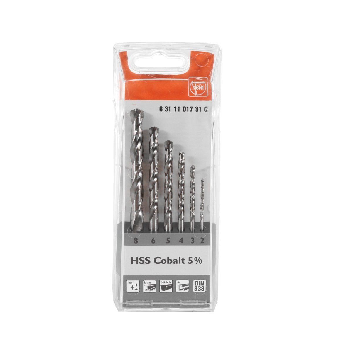 FEIN 63111017010 Twist Drill Bit Set