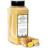 HQOExpress | Organic Ground Ginger | 14 oz. Chef Jar