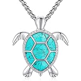 LOOVE Animal Cat/Cow/Owl/Dolphin/Turtle Necklace Sterling Silver Moonstone Abalone Shell Crystal Opal Cute Animals Jewelry Gift for Women
