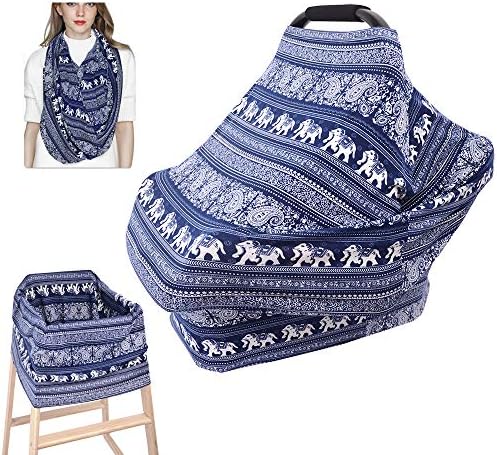 Baby Animal Breastfeeding Nursing Cover Best Protection Covers for Breastfeeding Newborn,Soft Cotton Privacy Apron,Carseat Covering,Infant Stroller Canopy