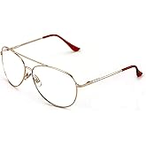 V.W.E. Metal Progressive Clear Lens No Line Reading Glasses Tri-Focal Reader Spring Hinge