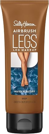 Sally Hansen Airbrush Legs Instant Tan Lotion Deep 118ml Water-Resistant