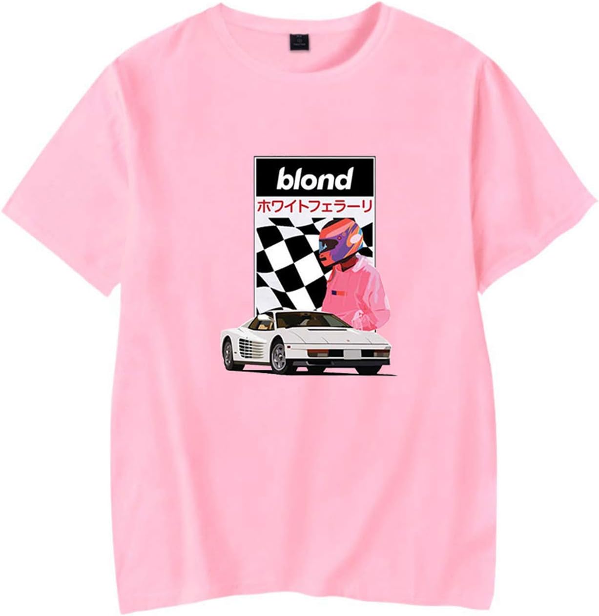 MIAG Frank -Ocean Top Short Sleeve Cotton T-Shirt for Men Women