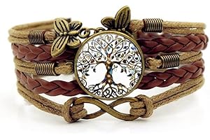 YOCOYEE You Are My Sunshine Sunflower Layers Leather Bracelet Butterfly Eternal Endless Daisy Cahrms Bracelet for Women