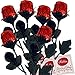 Madelaine Red Chocolate Roses - Mothers Day Gift for Mom, Grandma, Wife, Girlfriend, Daughter - Individually Wrapped Chocolate Flowers - Romantic Candy Bouquet for Women & Loved Ones - 12 Pack