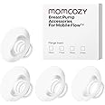 Momcozy Original Replacement Accessories for Upgraded Mobile Flow | Upgraded M9,Original Upgraded M9 Breastfeeding Parts, Inserts 15/17/19/21mm