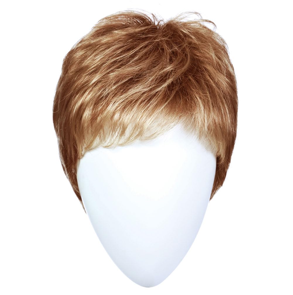 Raquel Welch Winner Pixie Boy Cut Short Wig by Hairuwear, Ultra-Petite Cap – SS14/88 SS Golden Wheat