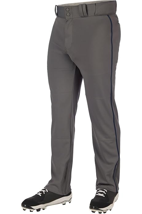 Champro Standard Touchback Football Practice Pants (Medium, Navy) - Double-Knit Polyester With Pad Pockets