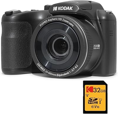 KODAK Pixpro Astro Zoom AZ255 Digital Bridge Camera 16 MP 25X 1080p 24mm