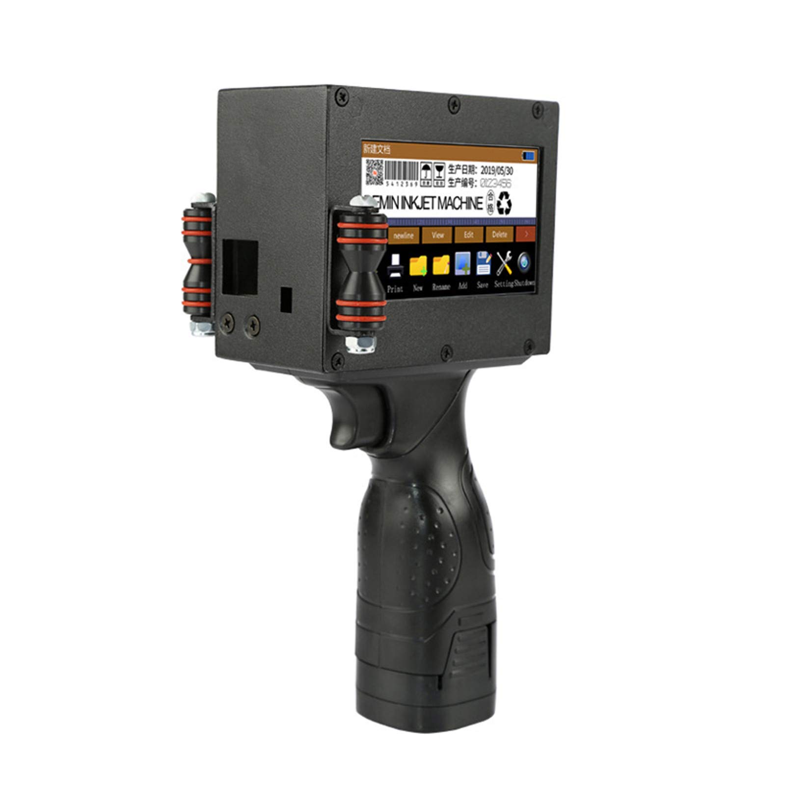 ZS ZHISHANG Portable Printer, Handheld Inkjet Coder, Handheld Inkjet Printer High Definition Inkjet 
