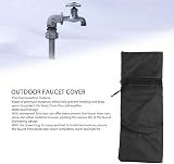 equlup XL Outdoor Faucet Cover Winter Garden Faucet Sock Freeze Protection view 4