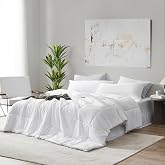Coma Inducer No Sweat Off My Oversized Queen Comforter Set - White