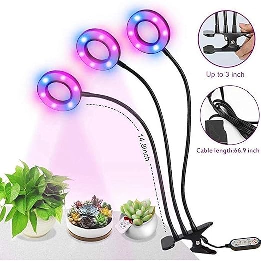 Amazon Co Jp 成長する発芽開花を植える屋内植物のためのledの植物は 光を育てます プロジェクターランプ 12 25 ホーム キッチン