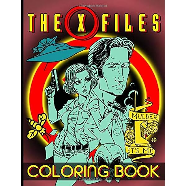Download Special The X Files Coloring Books For Kid And Adult Unofficial