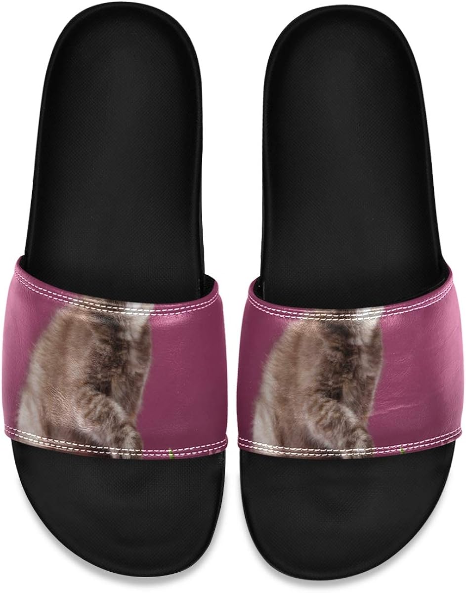 Amazon.com | Beautiful Tricolor Cat Sandalsï¼Sandals for Women Soft and Comfortableï¼Mens Sandals 