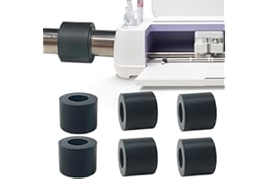 FEOXSHAL Rubber Roller Replacement Compatible with Cricut Maker/Maker 3, Mat Guide Rubbers for Cricut Repair Accessories