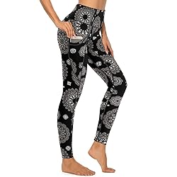 Cerburny Women's High Waisted Yoga Pants with