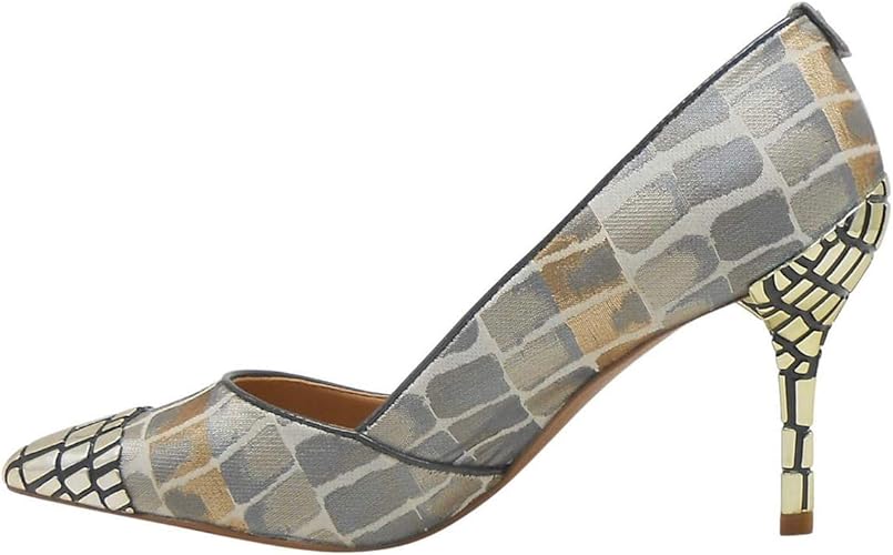 j renee gold dress shoes