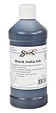 Sax Black India Ink, 1 Pint, Black