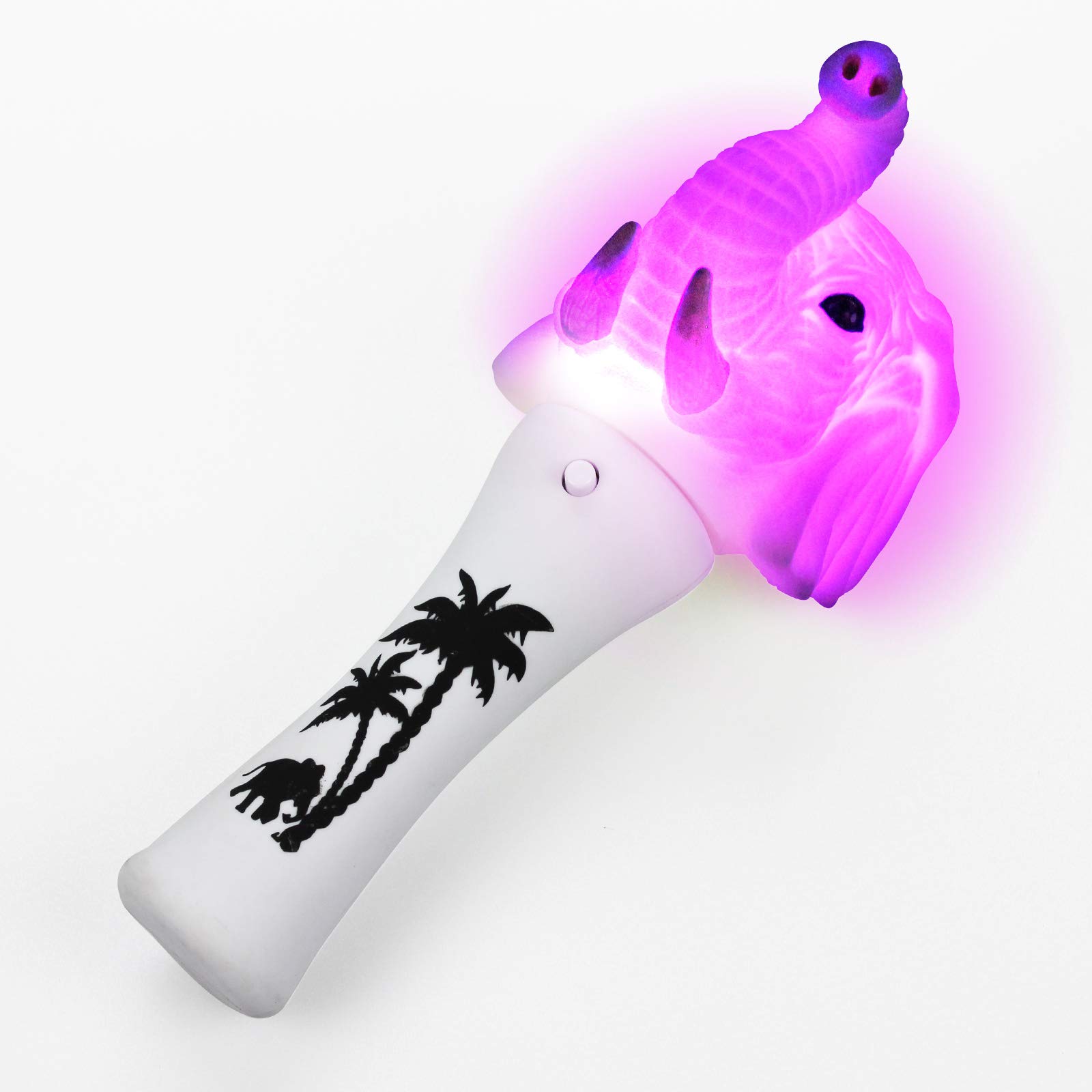 The Glow Company Light Up Flashing Animal Wand (Elephant Mini)
