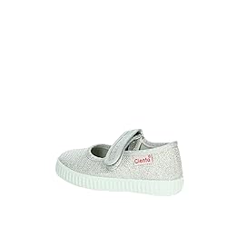Cienta Girls Mary Jane Shoe, Silver, 20 M EU / 4 M
