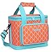 MIER Tactical Lunch Bag Large Insulated Military Molle Lunch Box Thermal Leakproof Cooler Bags for Men Women to Work Beach Travel Camping, 16 Can, Orange